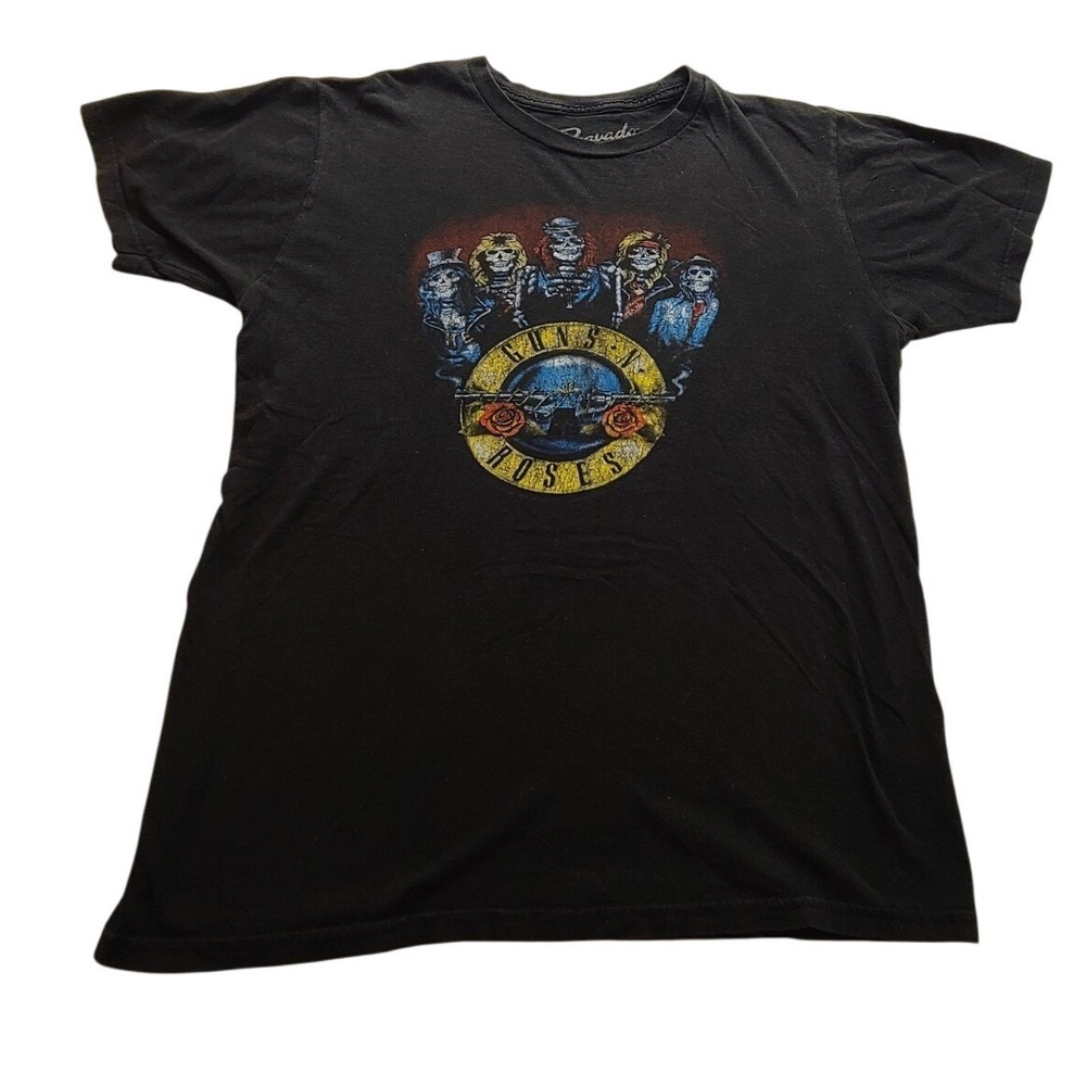 Bravado Guns N Roses Graphic T-Shirt Men's Large Black Appetite For Destruction